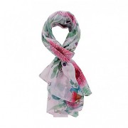 Scarf - Flowering Gum Pink